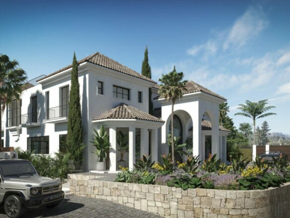 FOR SALE 🏡 Six-Bedroom Villa Project on a 2,273 m² Plot – Nueva Andalucía, Marbella 🇪🇸