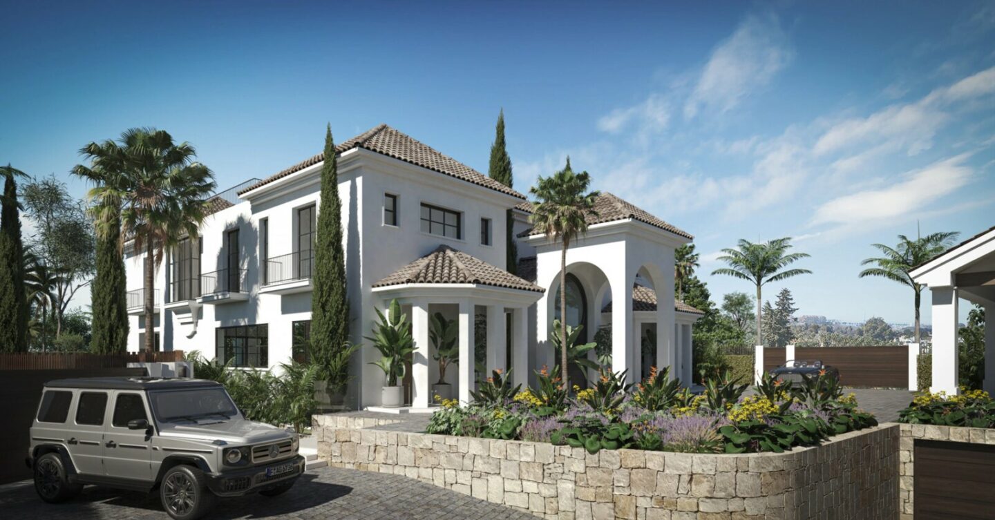 FOR SALE 🏡 Six-Bedroom Villa Project on a 2,273 m² Plot – Nueva Andalucía, Marbella 🇪🇸