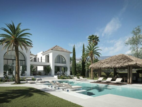 FOR SALE 🏡 Six-Bedroom Villa Project on a 2,273 m² Plot – Nueva Andalucía, Marbella 🇪🇸