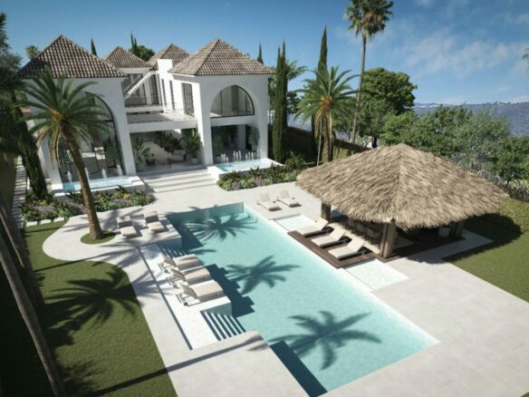 FOR SALE 🏡 Six-Bedroom Villa Project on a 2,273 m² Plot – Nueva Andalucía, Marbella 🇪🇸