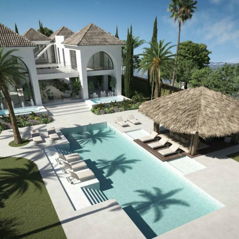 FOR SALE 🏡 Six-Bedroom Villa Project on a 2,273 m² Plot – Nueva Andalucía, Marbella 🇪🇸