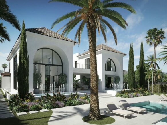 FOR SALE 🏡 Six-Bedroom Villa Project on a 2,273 m² Plot – Nueva Andalucía, Marbella 🇪🇸