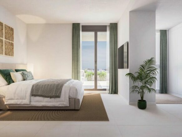 FOR SALE 🏡 South-Facing Two-Bedroom Penthouse with Private Solarium near Valle Romano Golf – Estepona 🇪🇸