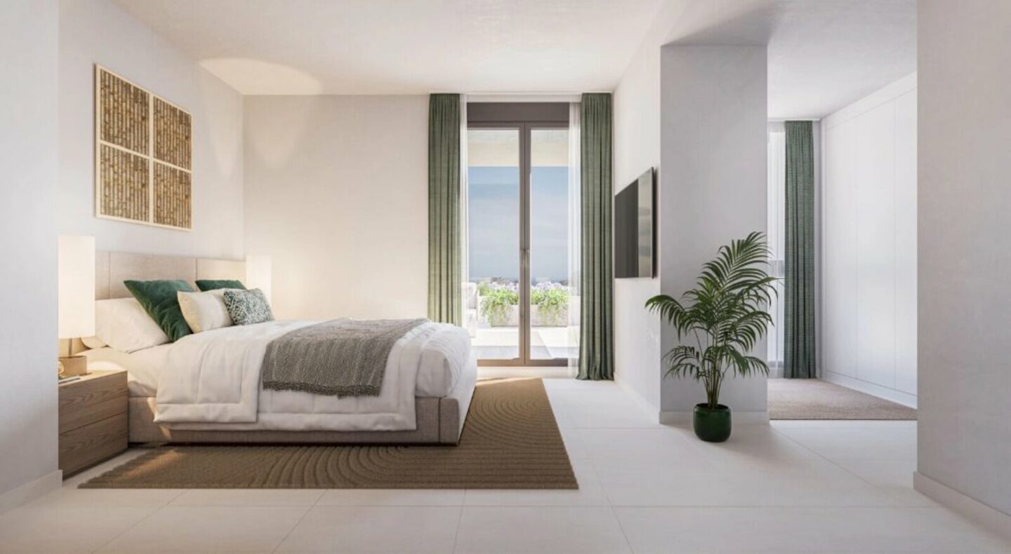 FOR SALE 🏡 South-Facing Two-Bedroom Penthouse with Private Solarium near Valle Romano Golf – Estepona 🇪🇸