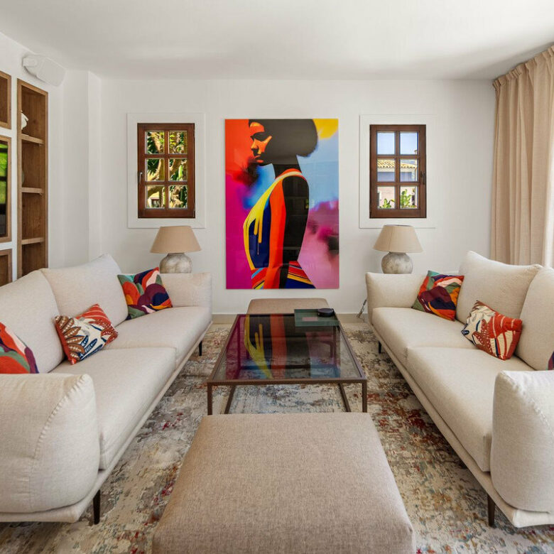 FOR SALE 🏡 Beachside Three-Bedroom Townhouse with Sea View Terraces – Golden Mile, Marbella 🇪🇸