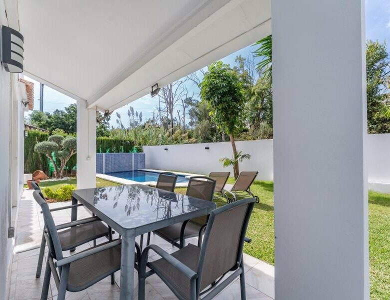 FOR SALE 🏡 Three-Bedroom Villa with Private Pool and Garden – Nagüeles, Golden Mile, Marbella 🇪🇸
